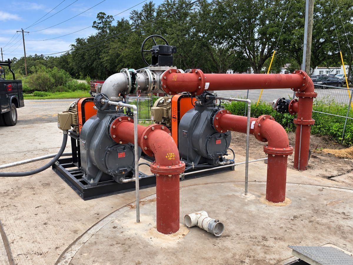 Duplex skid