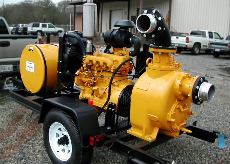 All Prime XS Series trailer-mounted pump package