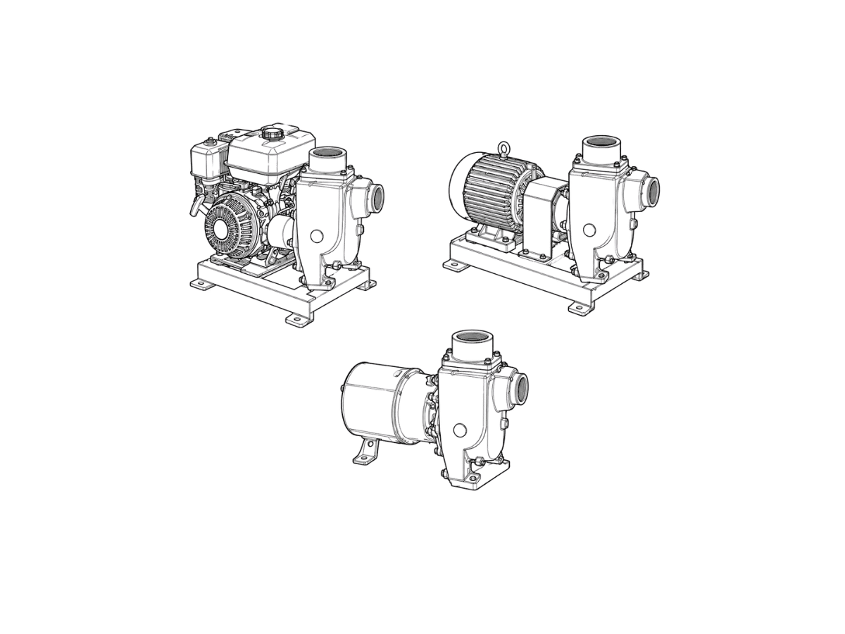 SCP pumps with power setups